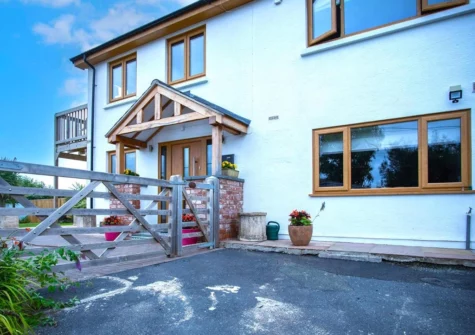 Outside Bayview House, Saundersfoot