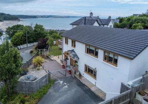 Outside Bayview House, Saundersfoot