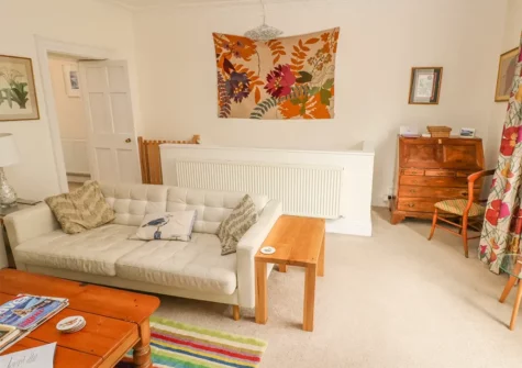 The living area at Berlin House, Tenby