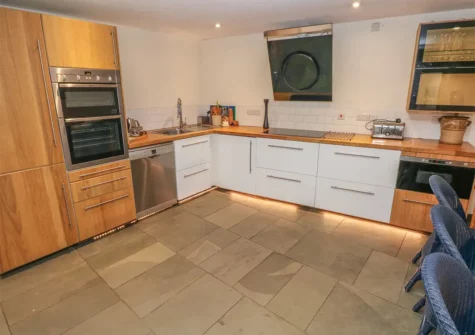 The kitchen at Berlin House, Tenby