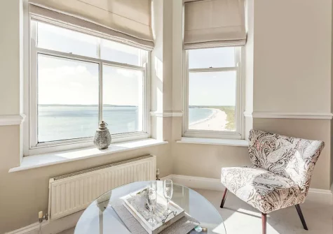 The living area at Blue Haze, TenbyBlue Haze, Tenby