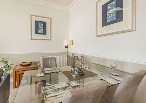 The dining area at Blue Haze, TenbyBlue Haze, Tenby