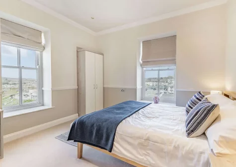 Bedroom #1 at Blue Haze, Tenby