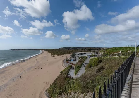 Tenby's stunning South Beach is a stones throw from Blue Haze