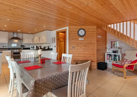 The dining area at Blue South Wales, Tenby