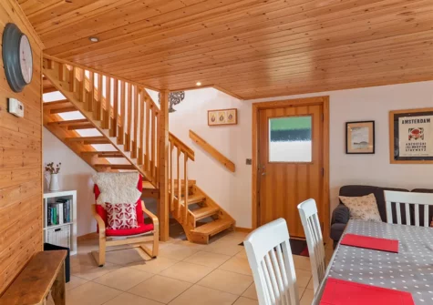 The dining area at Blue South Wales, Tenby