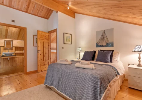 Bedroom #1 at Blue South Wales, Tenby