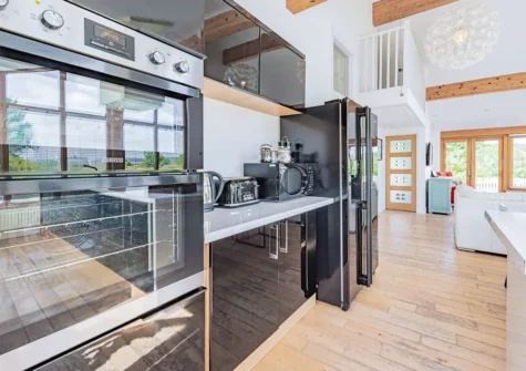The kitchen at Boathouse On The Beach, Freshwater East