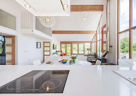 The kitchen at Boathouse On The Beach, Freshwater East