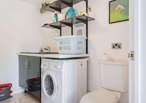 The utility room at Boathouse On The Beach, Freshwater East