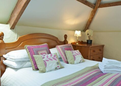 Bedroom #3 at Bravehearts, Celtic Haven Resort, Lydstep