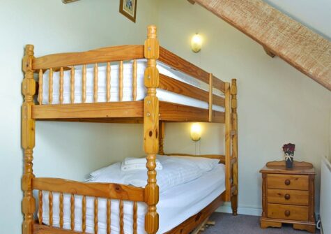 Bedroom #4 at Bravehearts, Celtic Haven Resort, Lydstep