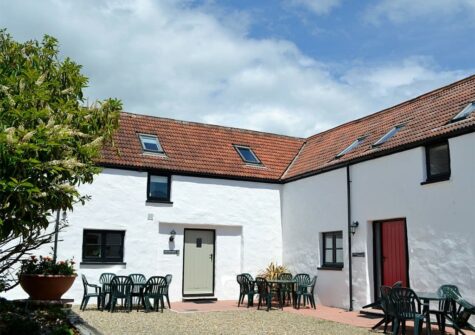 Outside Bravehearts, Celtic Haven Resort, Lydstep