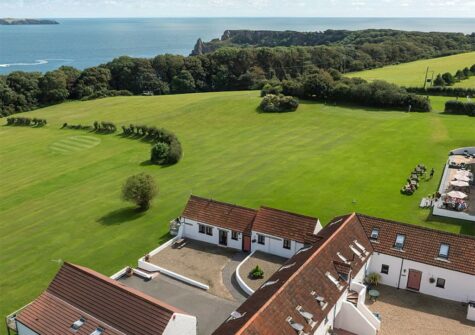 You're surrounded by rolling countryside at Bravehearts, Celtic Haven Resort, Lydstep