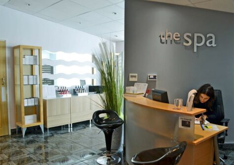 The luxury spa at Celtic Haven Resort, Lydstep