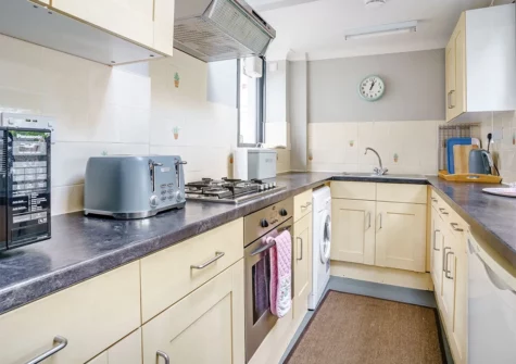 The kitchen at Brewery Cottage, Saundersfoot