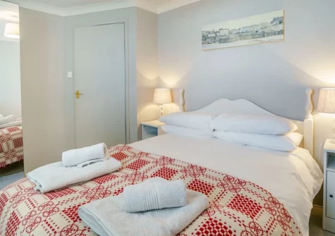 Bedroom #1 at Brewery Cottage, Saundersfoot