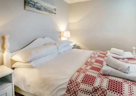Bedroom #1 at Brewery Cottage, Saundersfoot