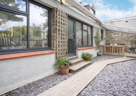 Outside at Brewery Cottage, Saundersfoot