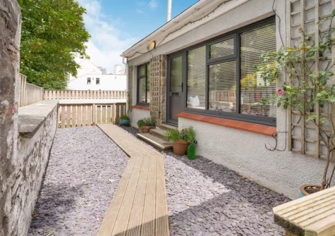 Outside at Brewery Cottage, Saundersfoot