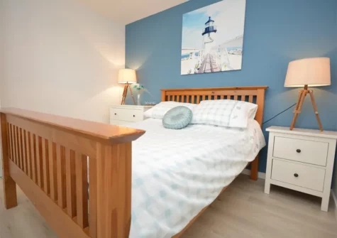 Bedroom #1 at Broad Haven Beach Cottage, Broad Haven