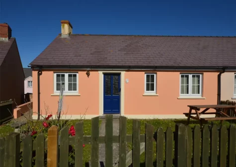 Outside Broad Haven Beach Cottage, Broad Haven