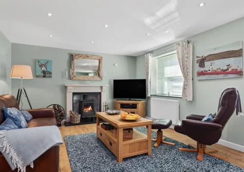 The living room at Bryn Olwyn, Little Newcastle