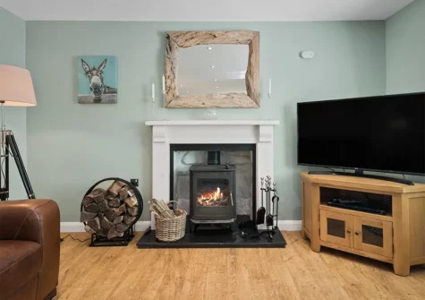 The living room at Bryn Olwyn, Little Newcastle