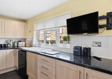 The kitchen at Bryn Olwyn, Little Newcastle