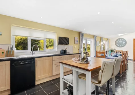 The kitchen at Bryn Olwyn, Little Newcastle