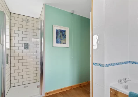 The bathroom at Bryn Olwyn, Little Newcastle