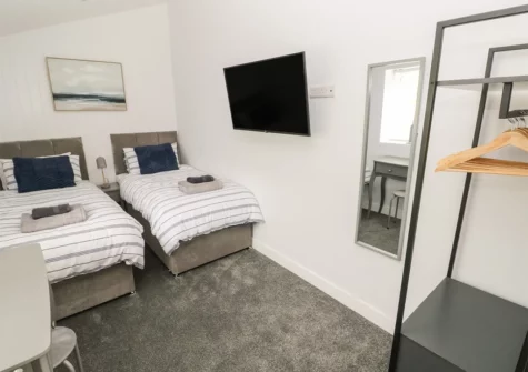 Bedroom #2 at Caban Y Mor, Amroth