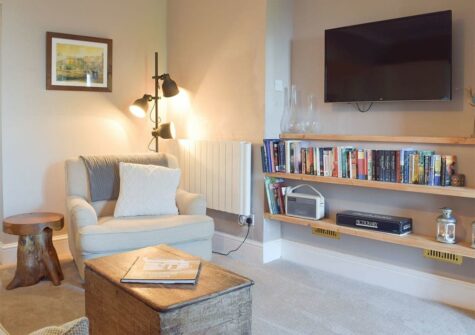 The living area at Caldey Island View, Penally
