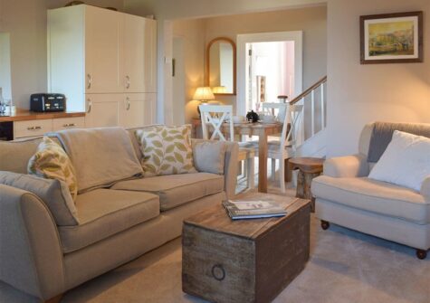 The living area at Caldey Island View, Penally