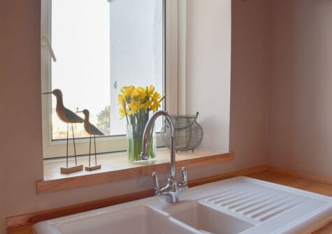 The kitchen at Caldey Island View, Penally