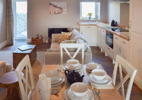 The dining area at Caldey Island View, Penally