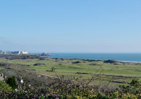 The gorgeous & far reaching coastal view at Caldey Island View, Penally