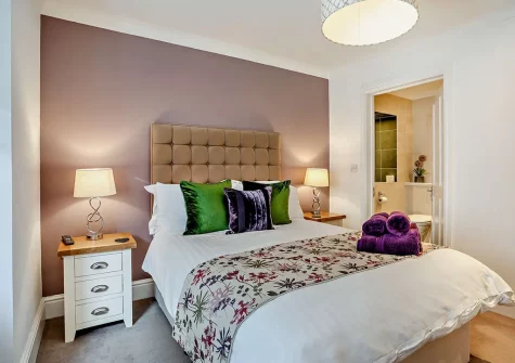 Bedroom #1 at Caldey View 1, Tenby