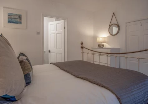 Bedroom #1 at Caleb's Cottage, Solva