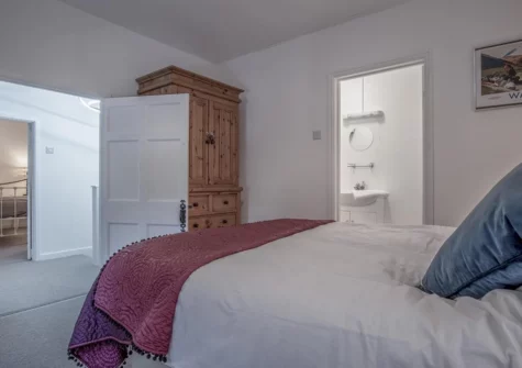 Bedroom #2 at Caleb's Cottage, Solva