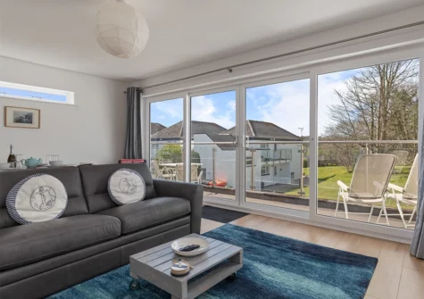 The living area at Calon Y Mor, Saundersfoot