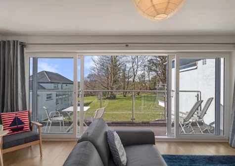 The living area at Calon Y Mor, Saundersfoot