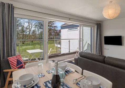 The dining area at Calon Y Mor, Saundersfoot