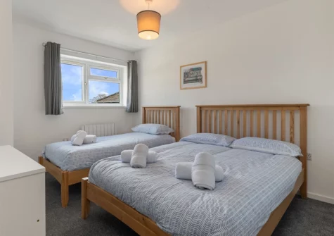 Bedroom #2 at Calon Y Mor, Saundersfoot