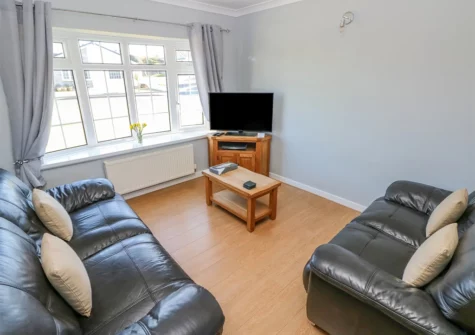 The living area at Cann Ross, Penally