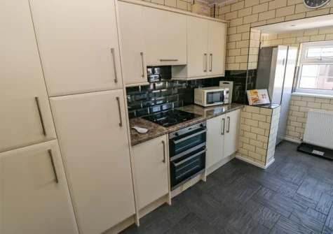 The kitchen at Cann Ross, Penally