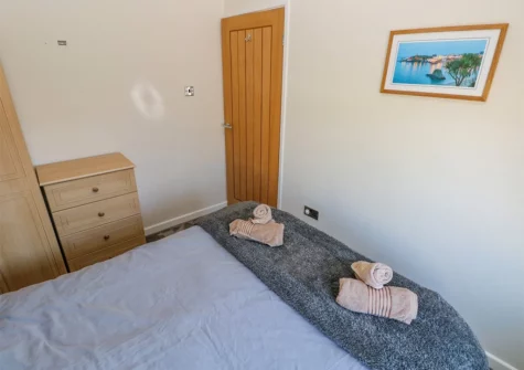 Bedroom #1 at Cann Ross, Penally