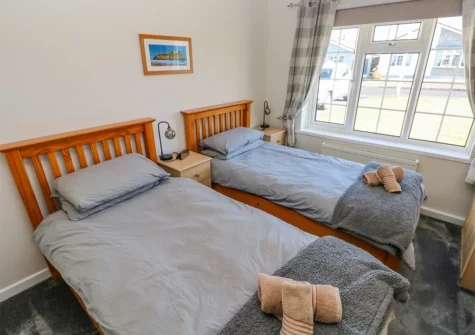 Bedroom #2 at Cann Ross, Penally