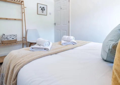 Bedroom #1 at Canol Y Bryn, Tenby
