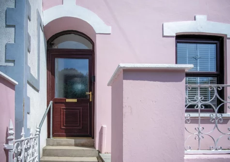 Outside Canol Y Bryn, Tenby